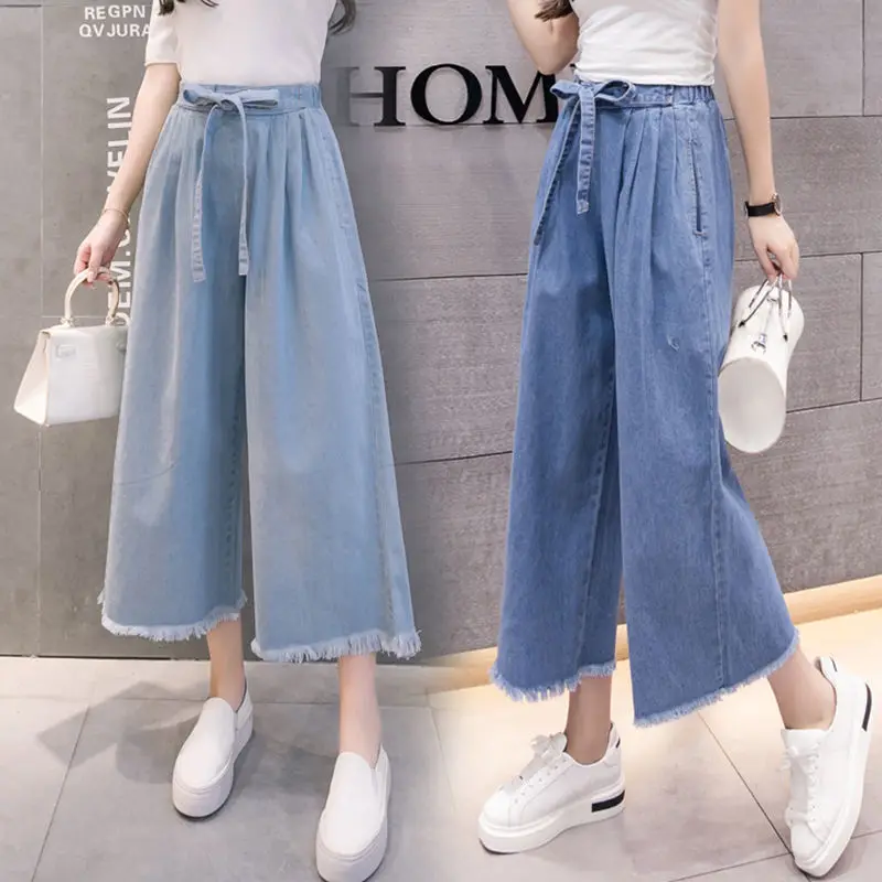 

Women's Jeggings Denim Pants Woman High Waist Jeans Aestethic Korean Streetwear Pencil Trousers Vintage Clothing Jean Oversize