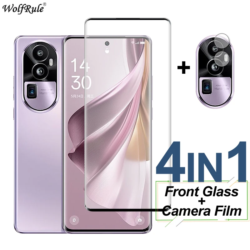 

Full Cover Tempered Glass For OPPO Reno10 Pro Plus Screen Protector Protective Phone Camera Lens Film For OPPO Reno 10 Pro Pro+