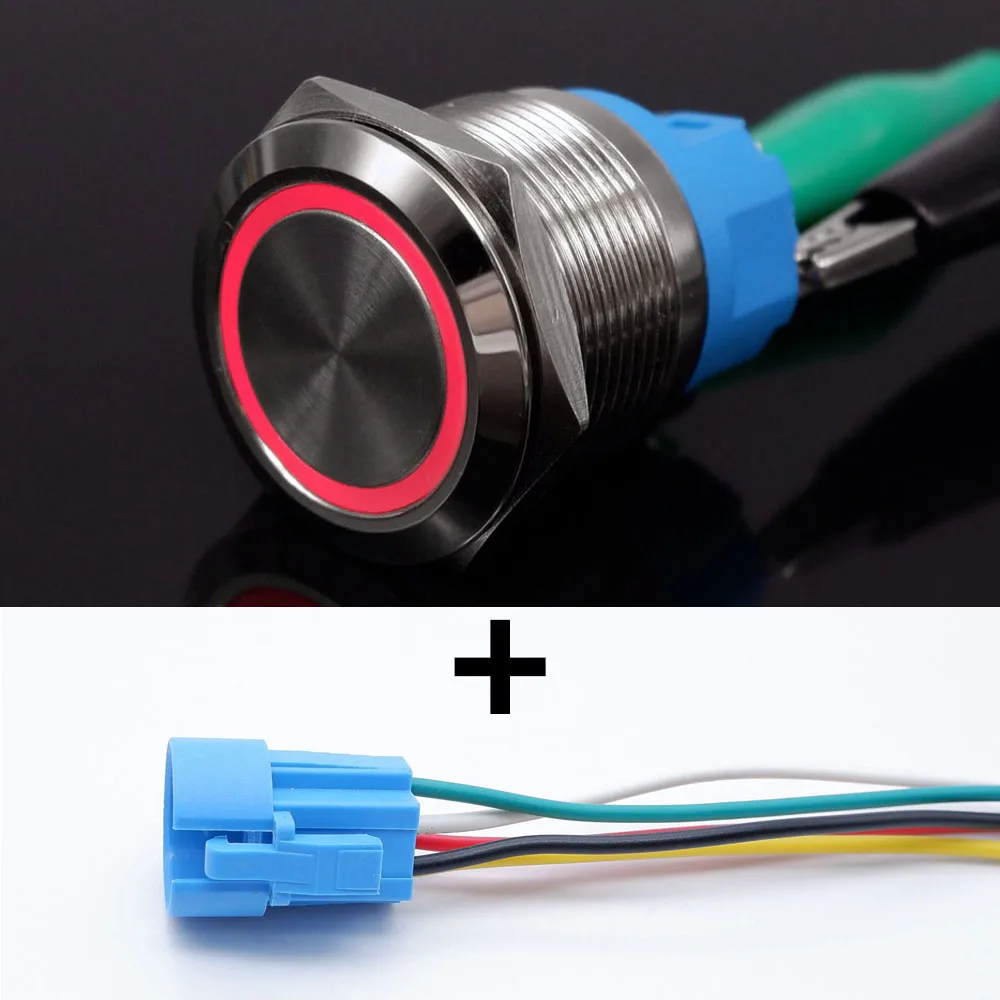 

Металлический кнопочный переключатель PRONCH 16/19/22 мм