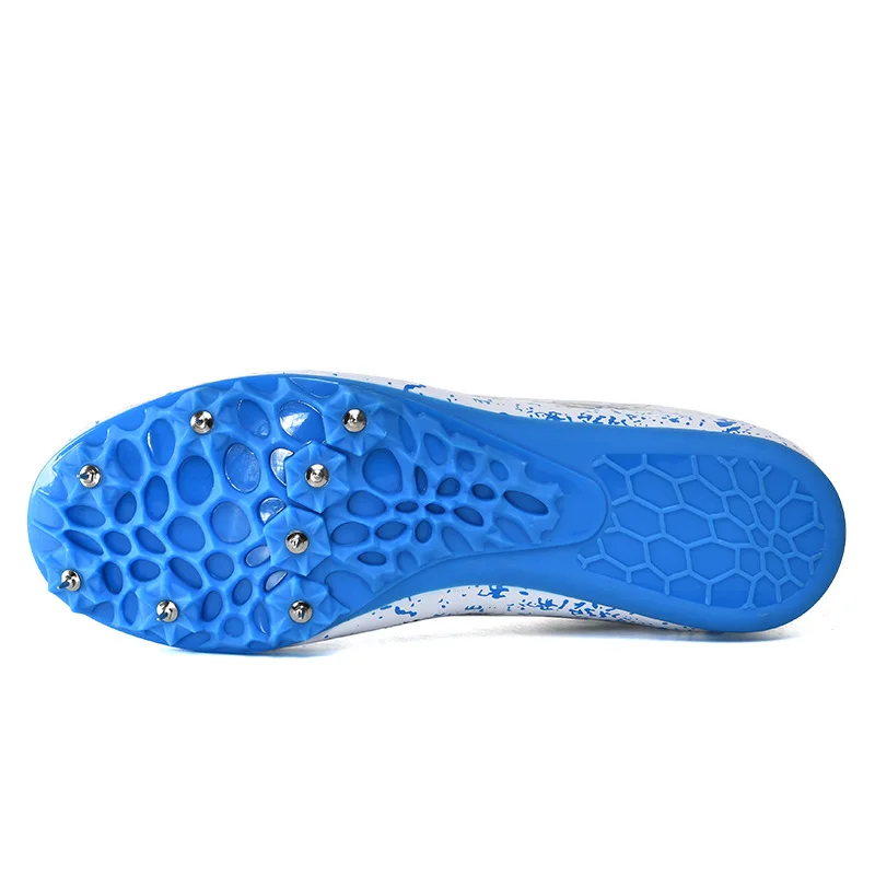 Studded boots Men Speed Shoes Jump Sprint Sport Athletics Spikes Running Women Ladies Lightweight Training Nail Sneakers