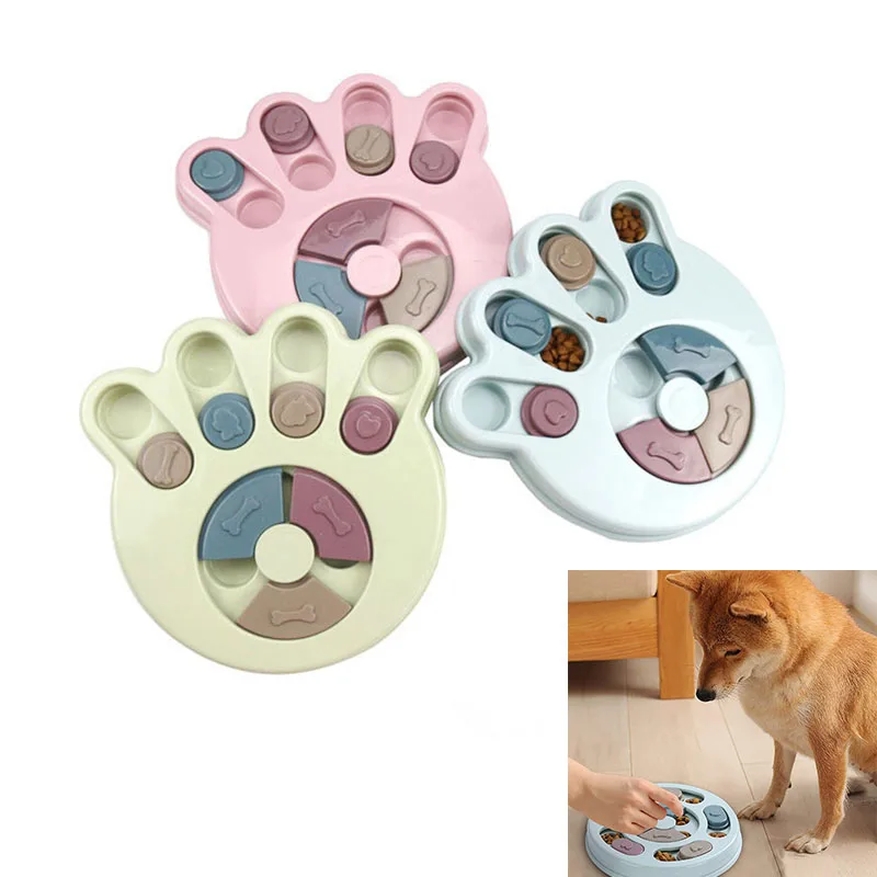 

Penerl Slow Feeder Dog Bowls Interactive Pet Toy Dog Puzzle Toys for Smart Dogs for IQ Training Slow Feeding Aid Pets Digestion