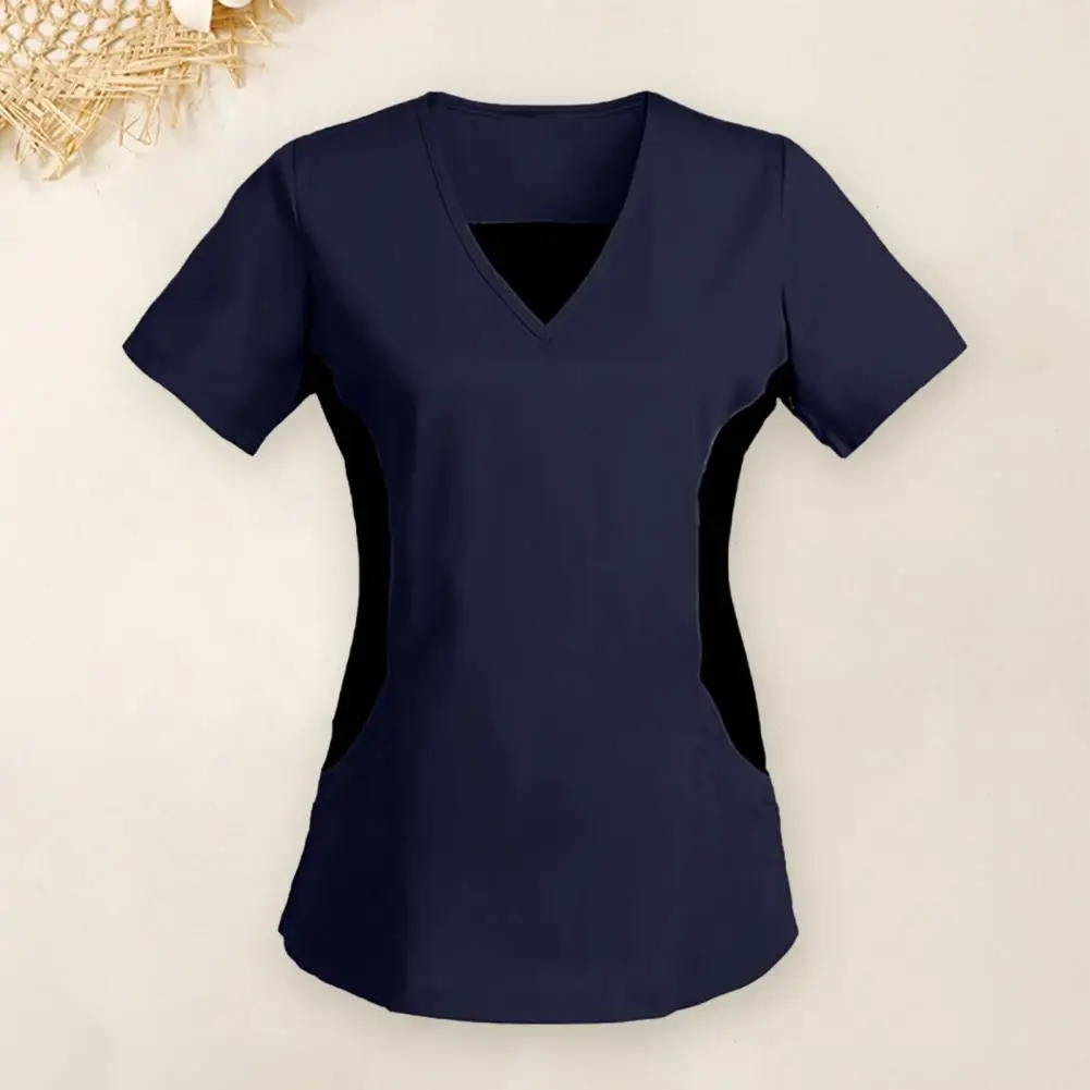 

Футболка женская с V-образным вырезом и коротким рукавом