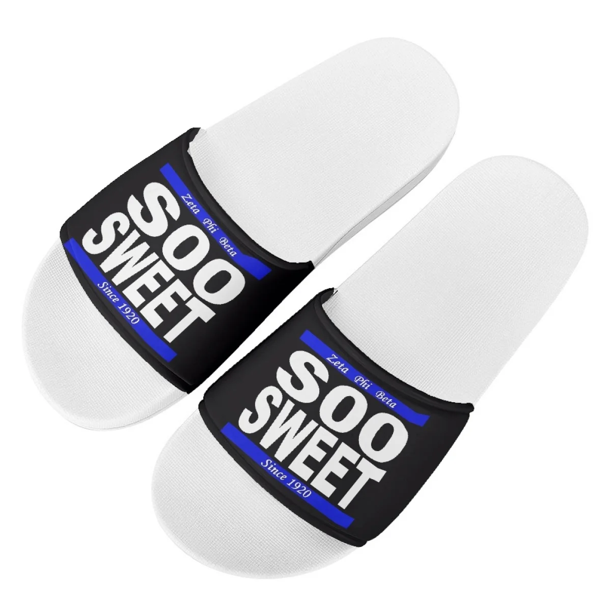 New Trend Zeta Phi Beta Flip-flops Summer Daily Lightweight House Flat Shoes for Female Custom Made Round Toe Slippers for Women