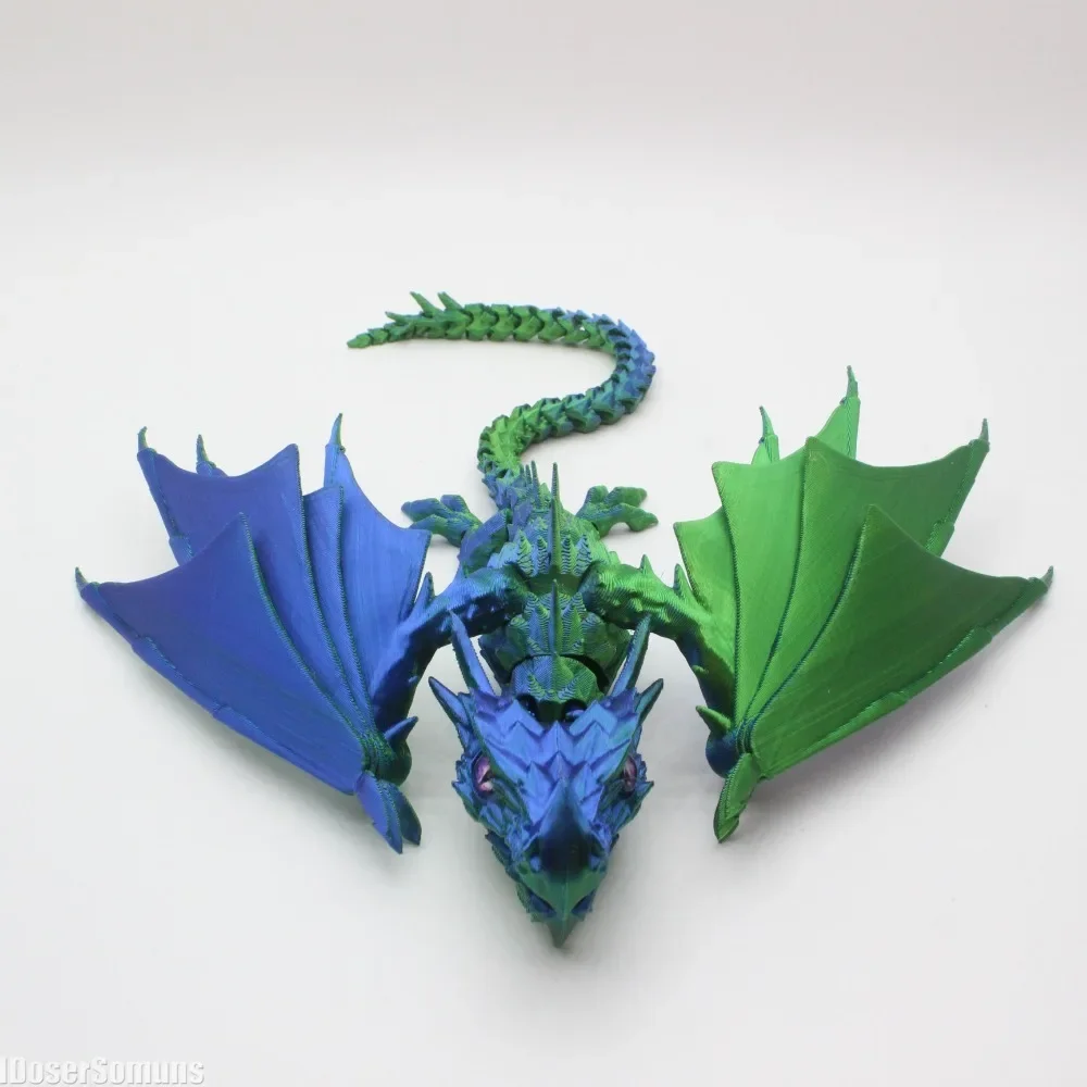 Модель летающего дракона с 3D рисунком креативная коллекция и принцессы