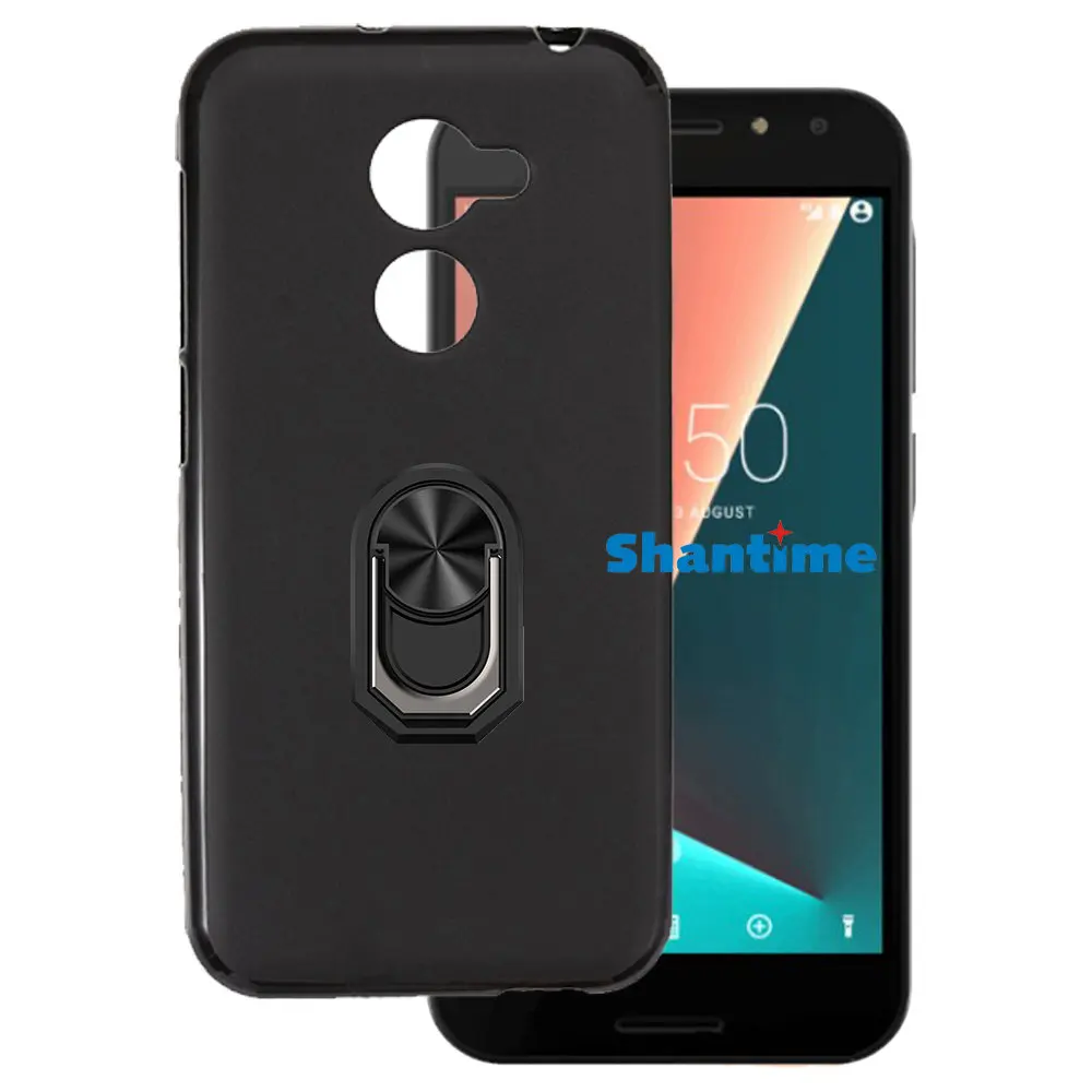 Роскошный противоударный кольцевой Держатель Для Vodafone Smart N8 VFD610 чехол мягкий силиконовый защитный чехол из ТПУ