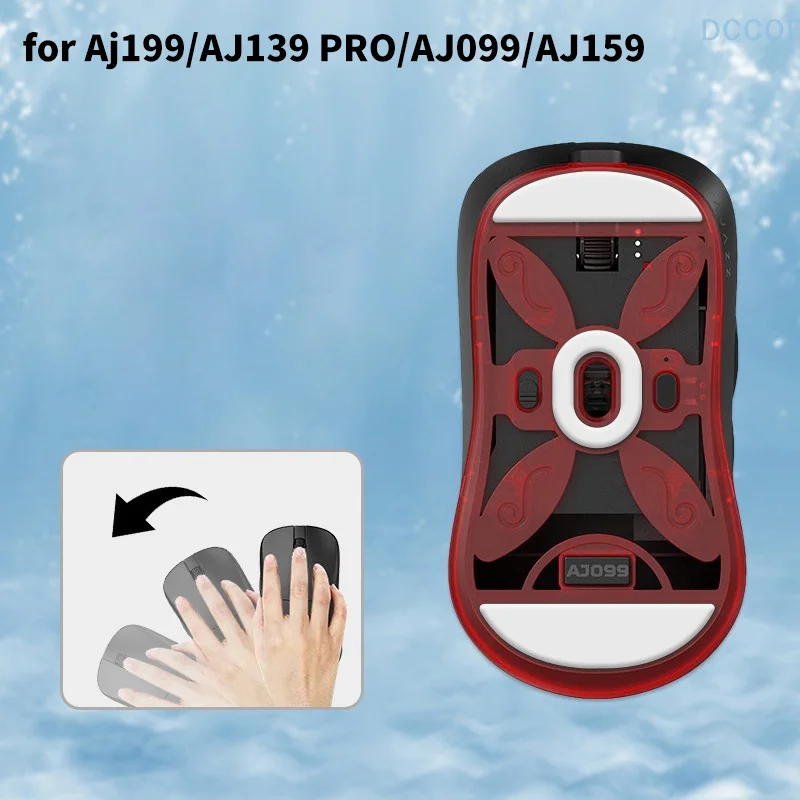 Нескользящая наклейка на ножку мыши для Aj199/AJ139 PRO/AJ099/AJ159 игровая мышь