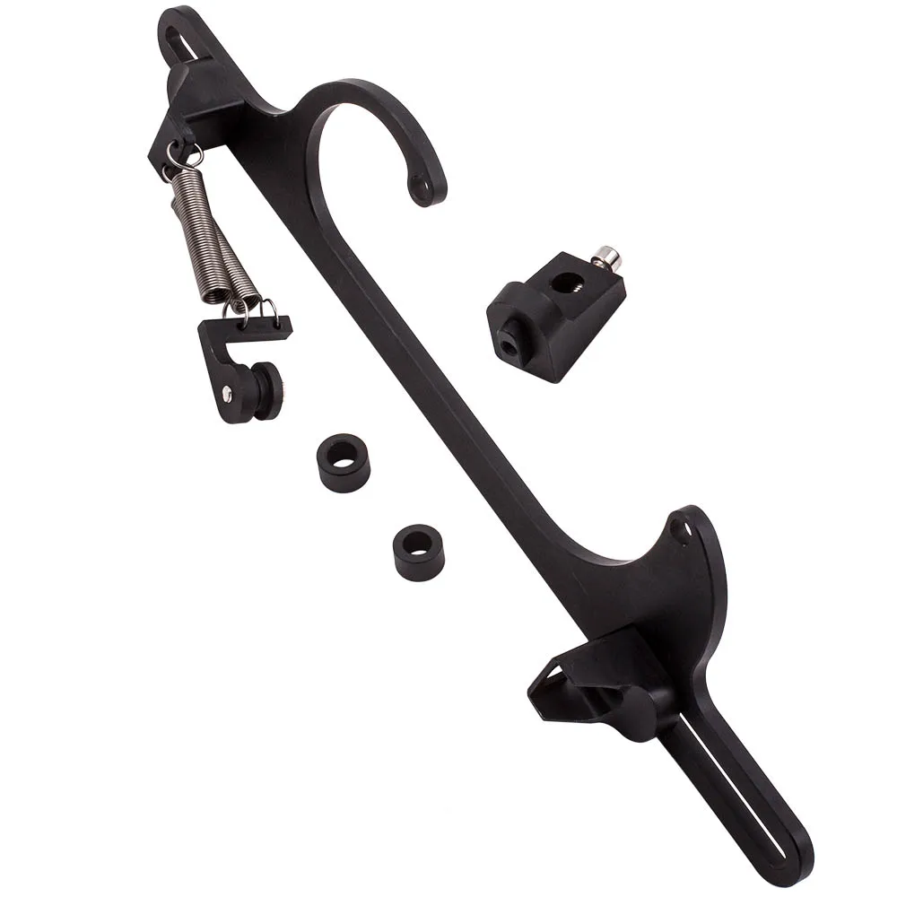 

Aluminum Billet Throttle Cable Carb Bracket Kit For Holley Carburetor 4160 Serie