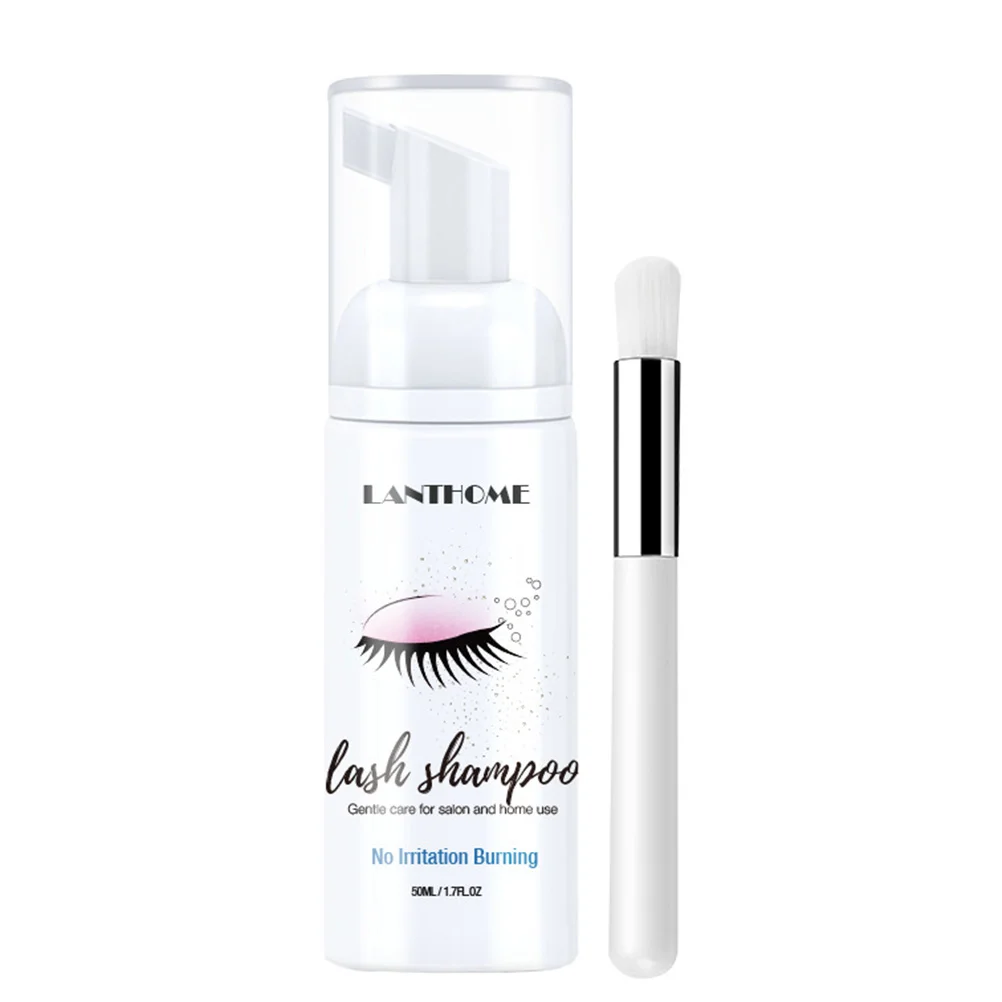 

Eyelash Cleanser Remover Foaming Wash Makeup Extension Shampoo Residue Supplies Eyelidextensions Mascara Lasheye Free Oil Brow