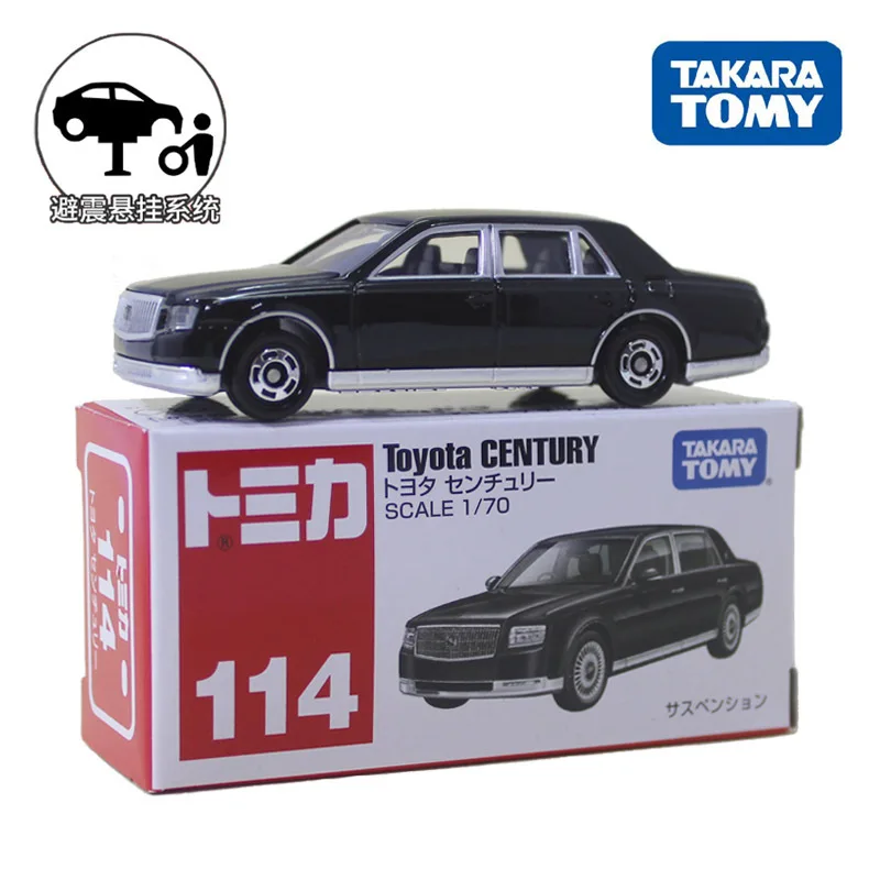 TAKARA TOMY Alloy Cars for Kids Toyota Century Classic Car Diecast 1/64 Tomica Limited Vintage Neo Toys for Boys Gifts Metal 3+Y