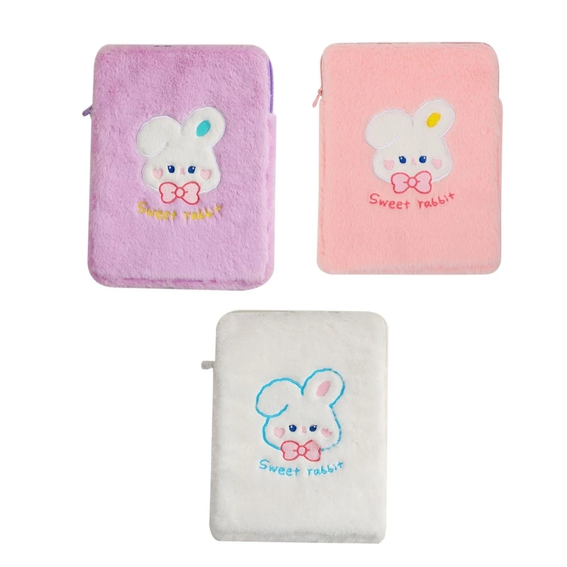 

Tablet Laptop Storage Bag Cute Cartoon Rabbit Pattern Tablet Protective Cover for 11 inch Laptop