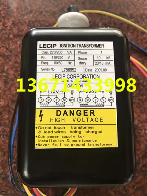 Sanyang LECIP Морское зажигание Высоковольтный пакет L 756992 Трансформатор зажигания