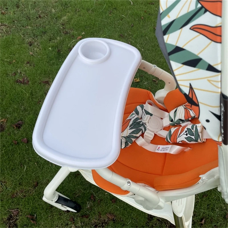 

2 in 1 Baby Stroller Dinner Table Plate for Toddler Infant Stroller Cup Holder
