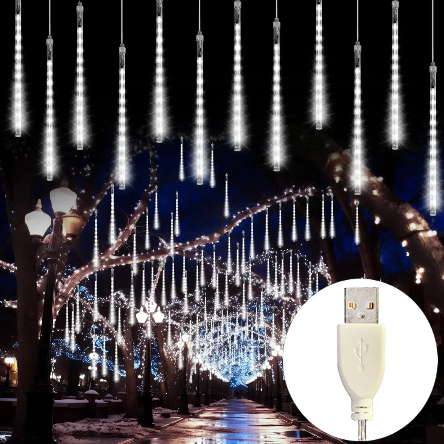 

USB светодиодные гирлянды-метеоры