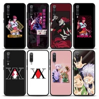 anime x hunter hisoka phone case for xiaomi mi 9 9t se 10t 10s mi a2 lite cc9 note 10 pro 5g soft silicone