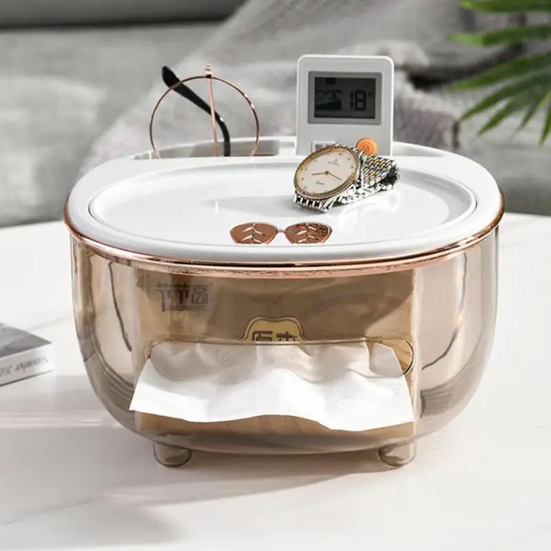 

Multifunctional Storage Box Simple Napkin Holder Paper Drawer Creative Tissue Box Living Room Decoration Coffee Table Home
