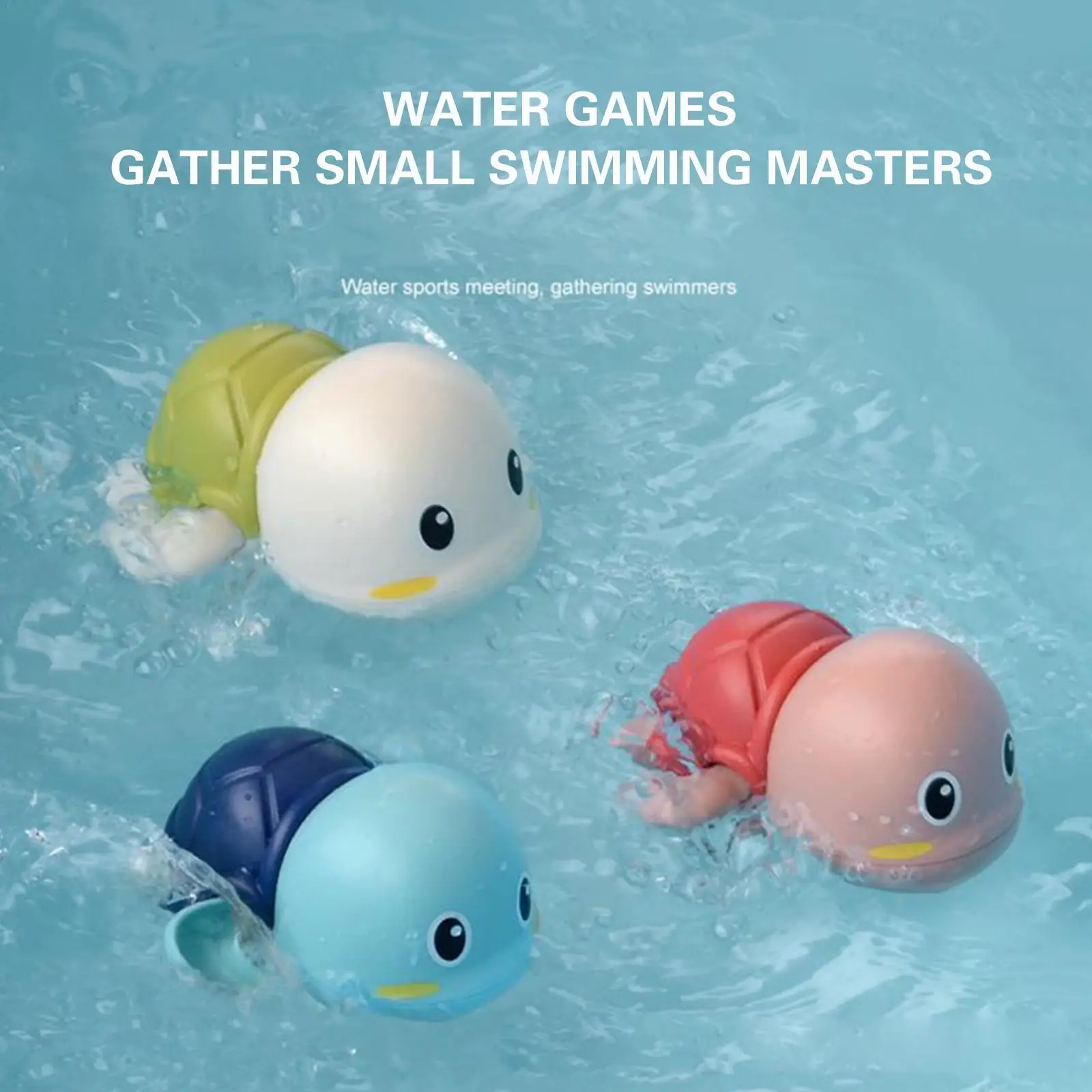 

Baby Bath Toys Classic Turtles Beach Water Toys For Childrenclockwork Cute Cartoon Animal Bathroom Toys For Babies 0 12 Mon Y0z5