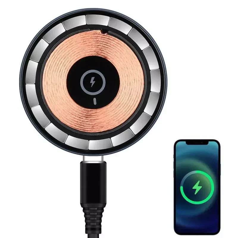 

NEW2023 Wireless Charger 15W Magnet Wireless Charging Pad Wireless Charger Phone Mag-Safe Charger