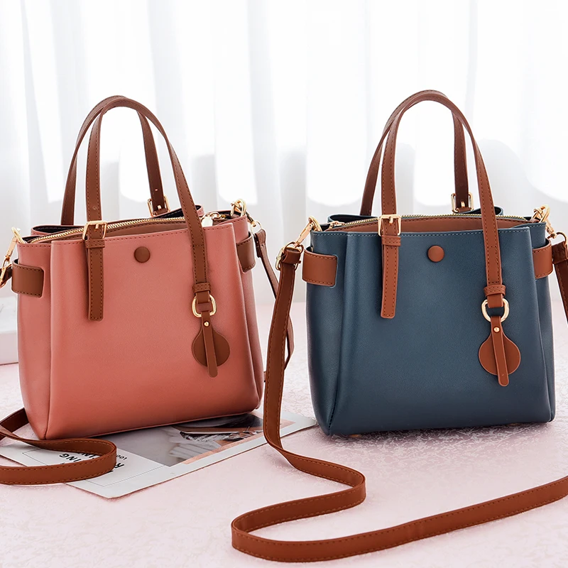 

Women's Purses and Handbags Fashion Ladies PU Leather Top Handle Satchel Bag Shoulder Handbags New Women's Bag Design Bags