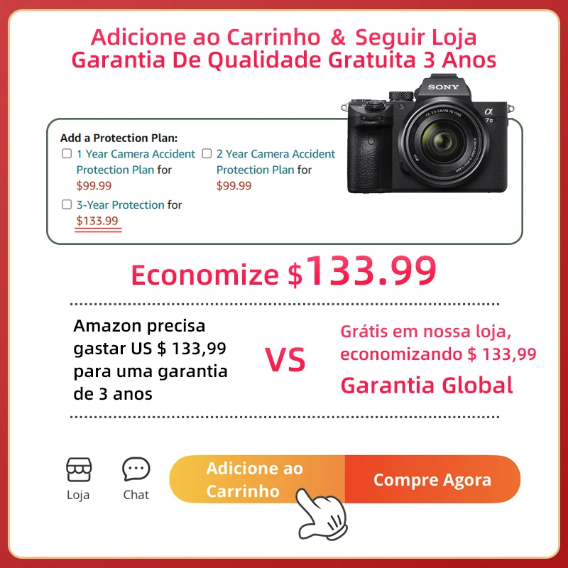 Объектив Sony FE 18-105 мм F4 G OSS мощный зум Большая диафрагма объектив беззеркальной