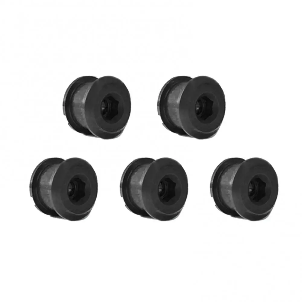 5Pcs Bike Chainring Screws Monoplate Double Plate CNC Chainwheel Bolt For MTB Road Fixed Gear Cycling Crankset Parts - купить по