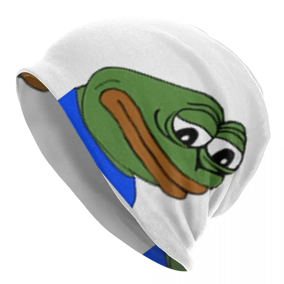 Теплая вязаная шапка Pepe The Frog Sadge модная шапочка осенне-зимние уличные шапки для