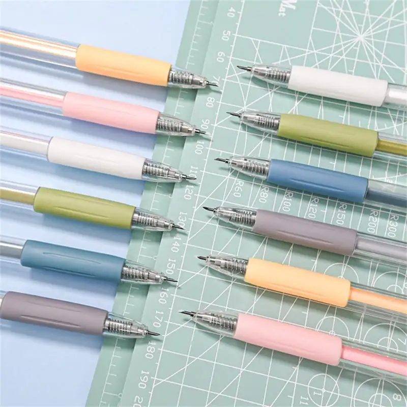 

Students Use A Push-button Knife Pen, Hand Art Knife, Express Unpacking Artifact, Hand Account Sticker Scrapbooking Stamping