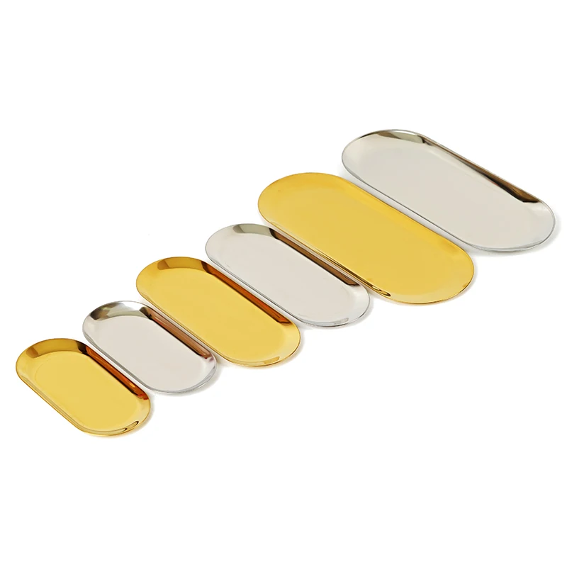 1 шт. лоток для хранения из нержавеющей стали