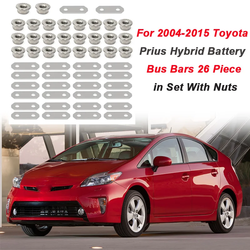 

Набор из 26 предметов с гайками и винтами для гибридных аккумуляторных шин Toyota Prius 2004-2015 гг.