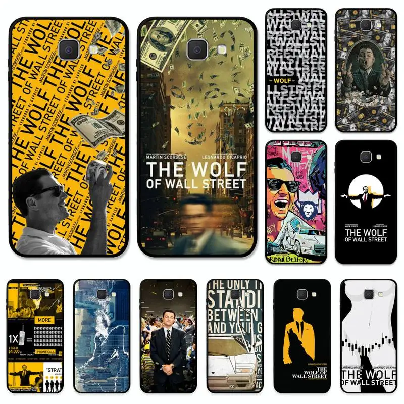 

The Wolf of Wall Street Movie Phone Case for Samsung J 2 3 4 5 6 7 8 prime plus 2018 2017 2016 core cover