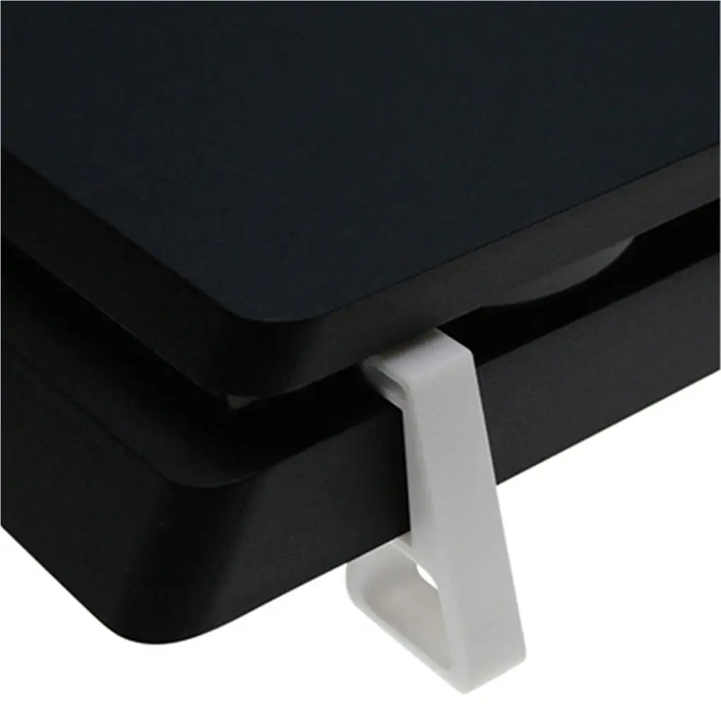 

4pcs Horizontal Version Bracket Game Machine Cooling Base Flat-mounted Bracket Accessories for PS4 Slim Pro