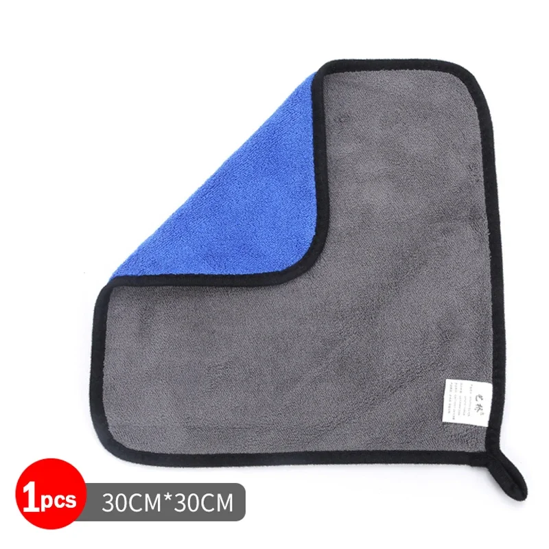 

1-10 Упаковок Полотенец Для Мытья Автомобиля Из Микрофибры, Мягкая Быстросохнущая Ткань Для Чистки Окон И Зеркал