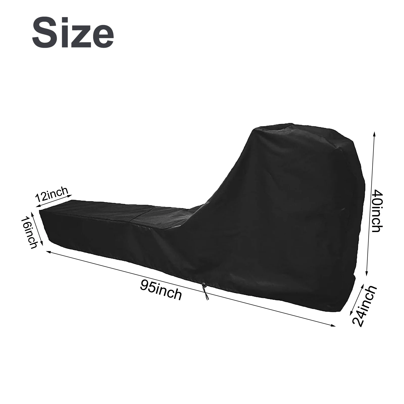 Защитный чехол для гребного тренажера 210D ткань Оксфорд 95*24*40 дюймов концепции