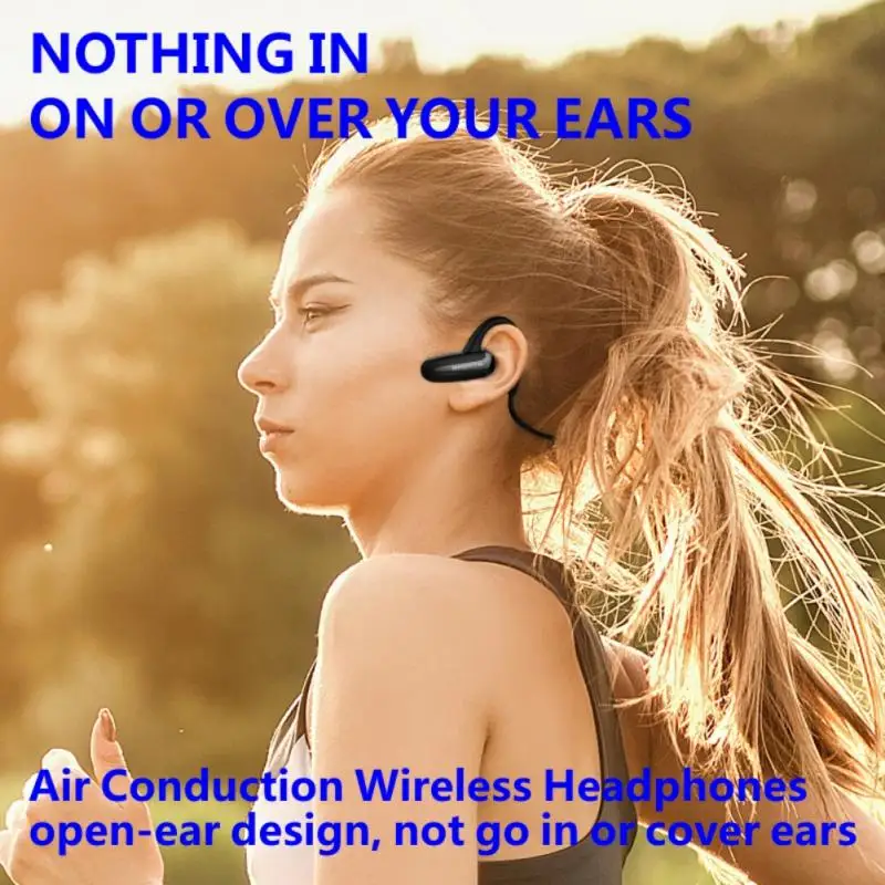 Ucomx Airwings G56 5,0 Беспроводные наушники с шейным ободом, водонепроницаемая Спортивная гарнитура с микрофоном для