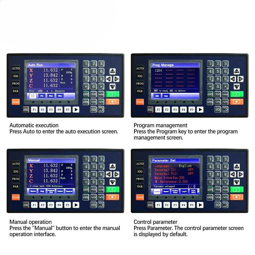 HLTNC TC5510V TC5520V TC5530V TC5540V 4-осевой контроллер ЧПУ движения для семейного шагового