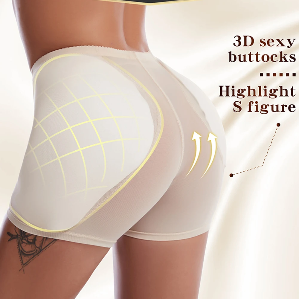 Hip Shapewear Buttocks Women Butt Lifter Body Shaper Panties with Hip Pads Hip Enhancer Control Panties