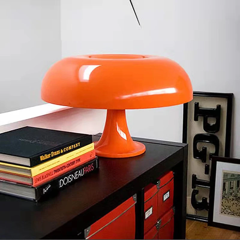 

Mushroom Table Lamp Led Bedside Table Lamp Simple Style Hotel Bedroom Decorative Lighting Modern Simple Table Lamp