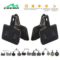 coema 1 pair mountain bike hydraulics brake pads semi metal resin lining for bbm355xtm446 shimano sram avid cycling bike part