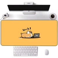 corgi large mouse pad kawaii animal dog corgi cute cartoon keyboards mats office desks pc gamer desk mat gaming accessories