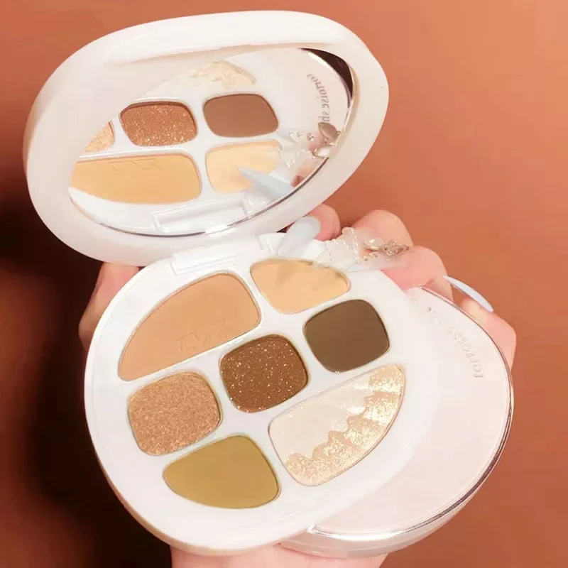 

NEW2023 8 Color Eye Shadow Palette Matte Pearlescent Glitter Shimmering Makeup Trimming Shiny Eye Shadow Blush Palette Cosmetic