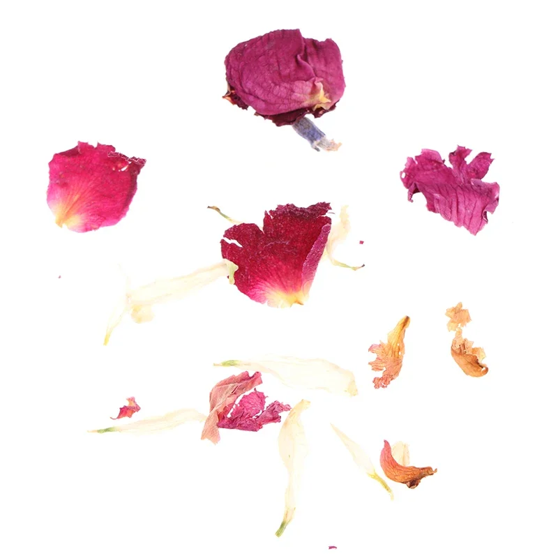 5/10 шт. 10 г/упаковка разноцветные сушеные лепестки цветов