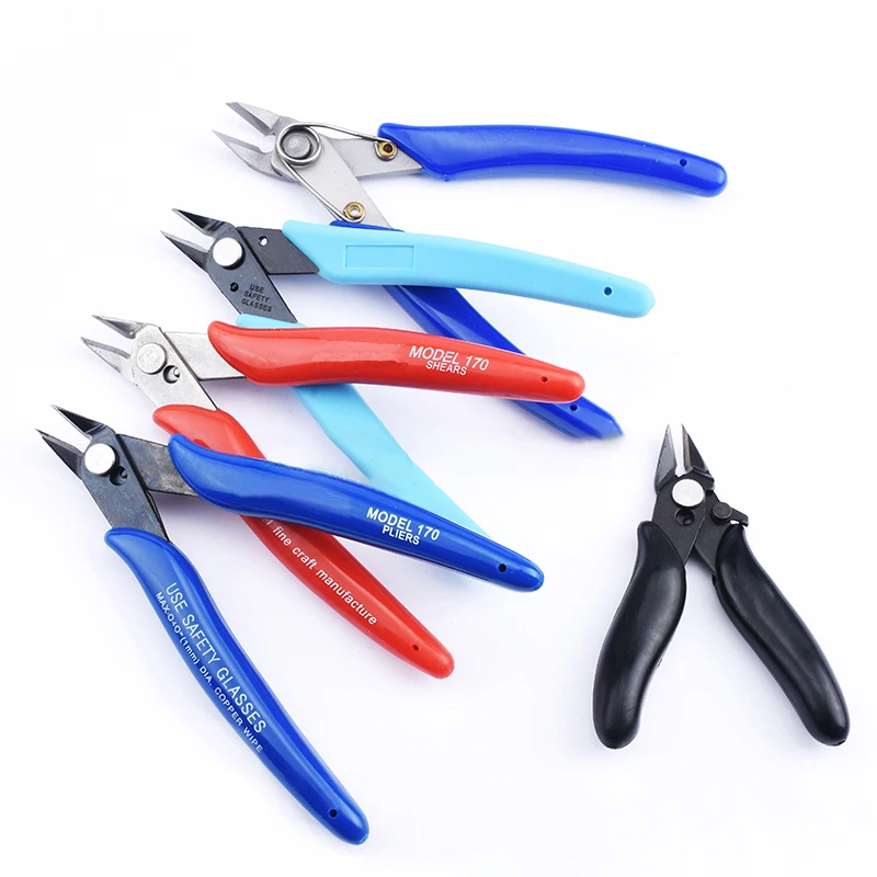 

Pointed Nose Pliers 8222/303/170 Electronic Scissors Industrial Diagonal Nose Pliers Water Nose Pliers DIY Model Plastic Pliers