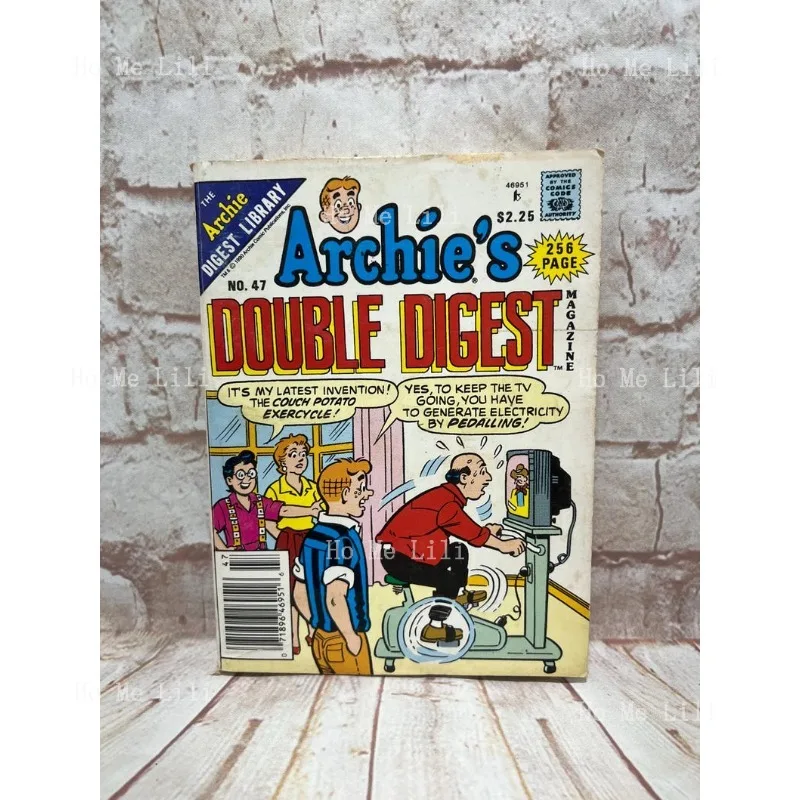 Фото Винтаж No 47 июля 1990 Archie S двойной дайдж металлический знак журнал комикс 256 страниц №1