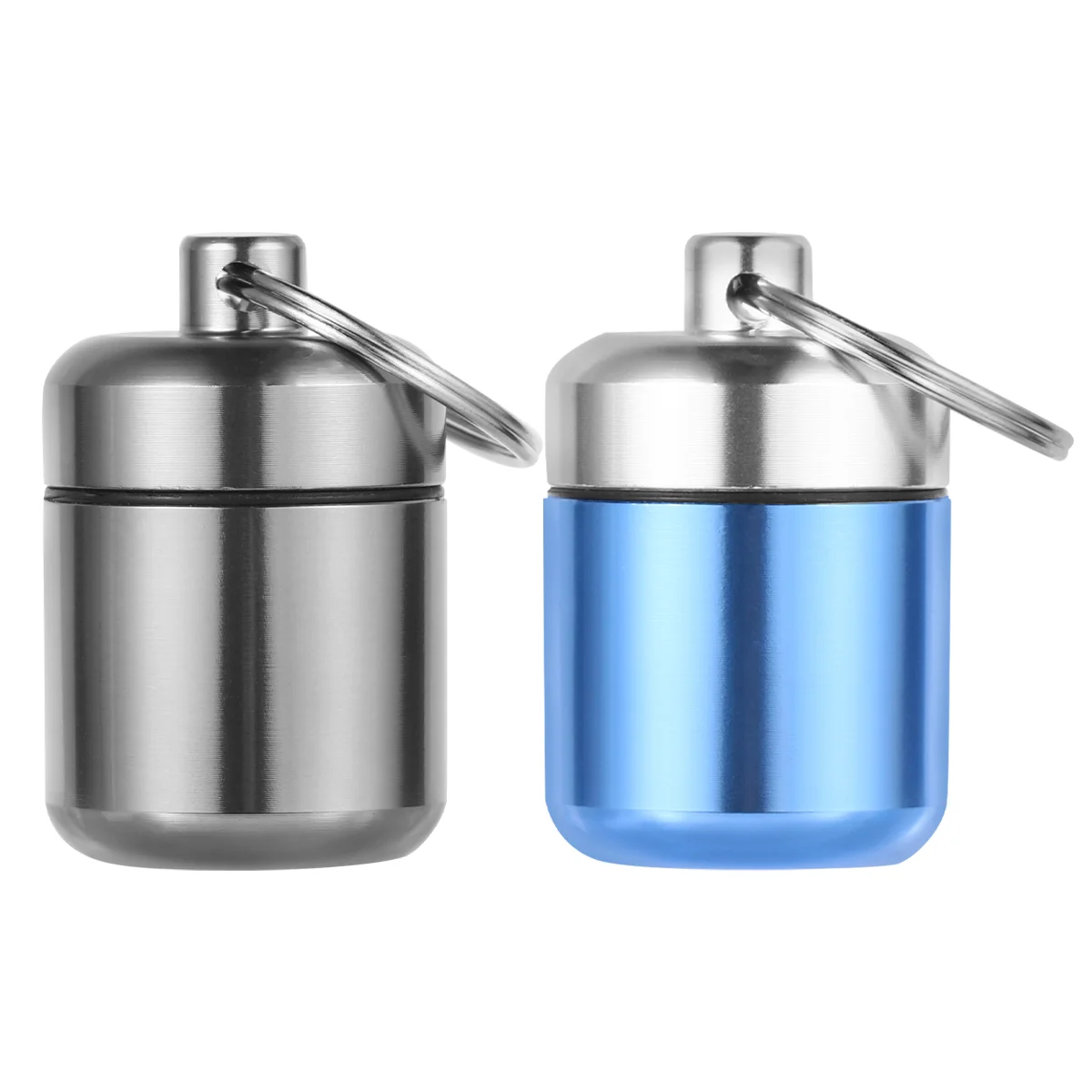 

2 шт., карманный брелок для ключей из алюминиевого сплава