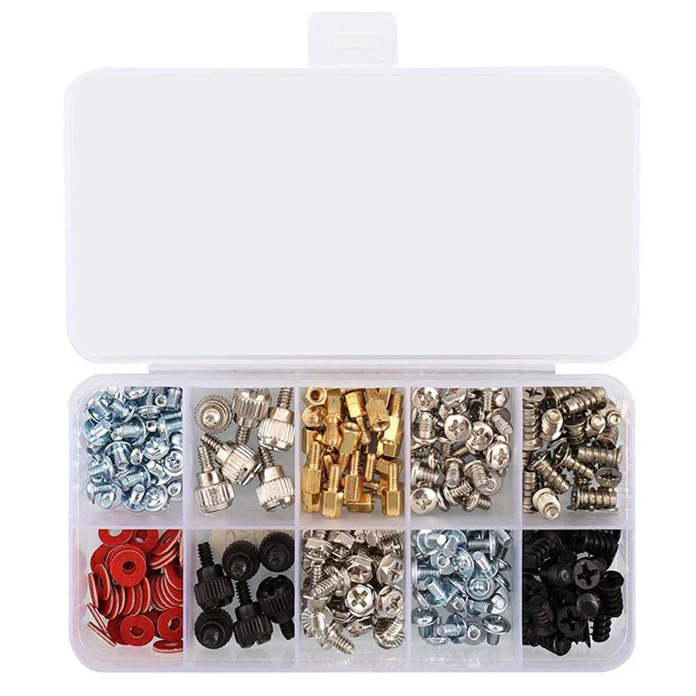 Комплект винтовых кронштейнов для компьютера 228 шт. подходит шасси материнской