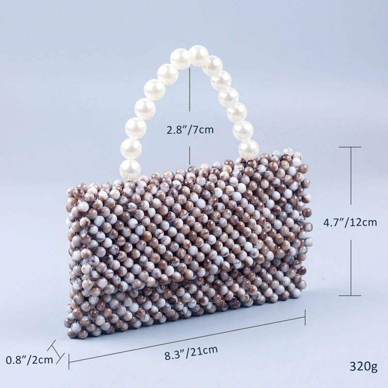 Индивидуальная винтажная женская сумка-книжка с бусинами ручная работа