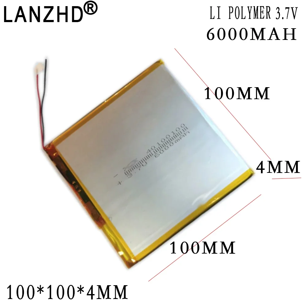Литий-ионный аккумулятор для планшетного ПК 7 дюймов 8 9 40100100 100*100*4 мм