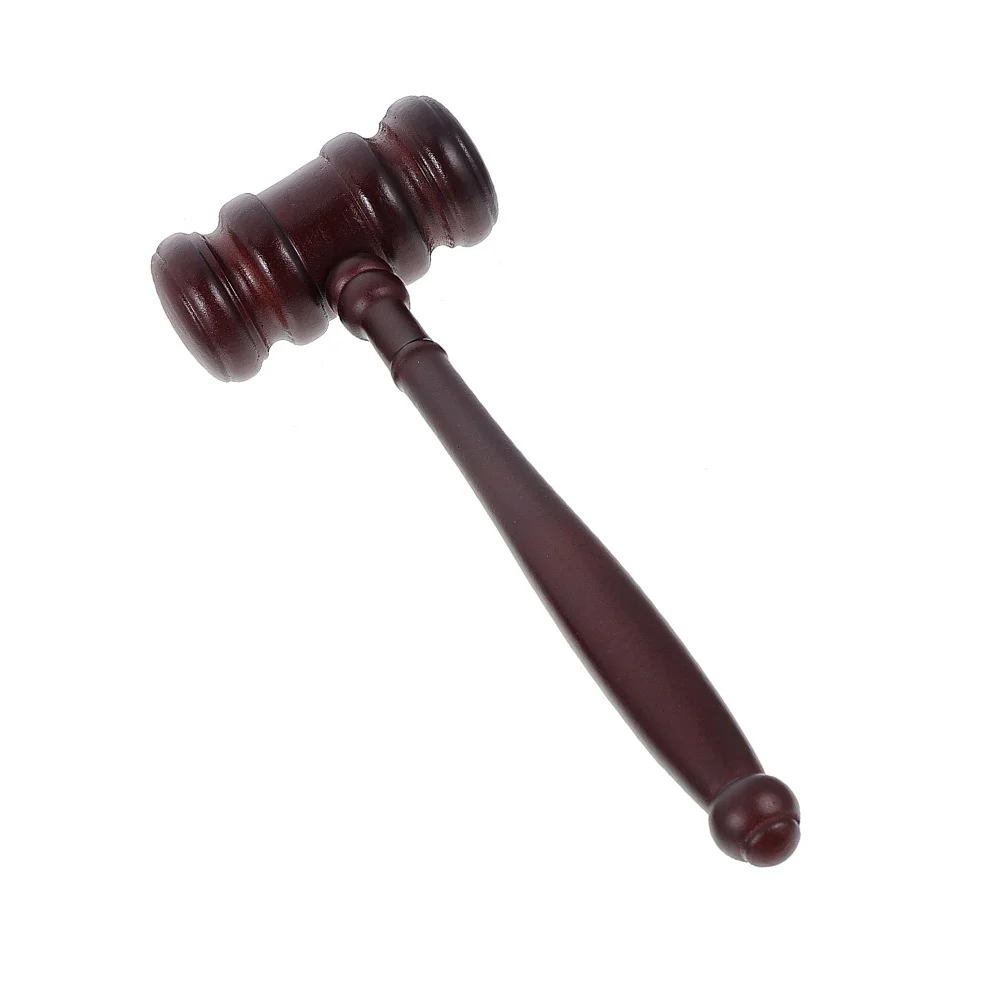 

Gavel Hammer Judge Wooden Auction Lawyer Costume Mallet Sale Law Prop Woodtoys Courtroom Gavels Justice Play Block Cosplay