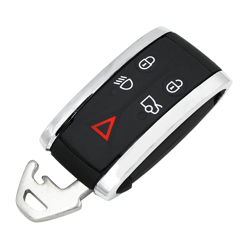 YOUBBA 5B БЕСКЛЮЧЕВОЙ GO Fob Smart Remote чехол для JAGUAR X S-Type XF XK XKR с небольшим ключом Uncut 2007 2008