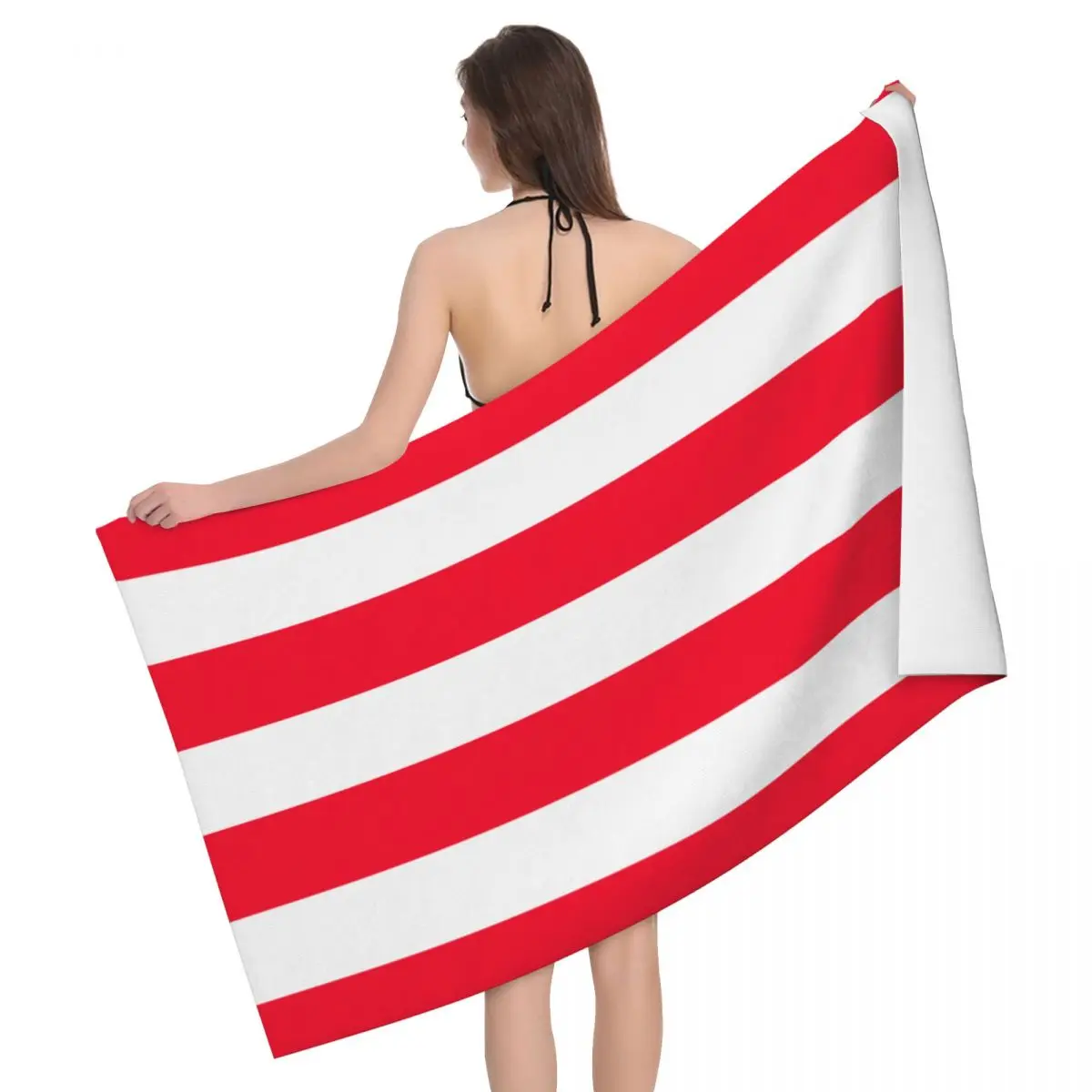 

America Style Pattern Beach Towels Pool Towels Large Sand Free Microfiber Beach Towels, Quick Dry Lightweight Bath Swim Towels