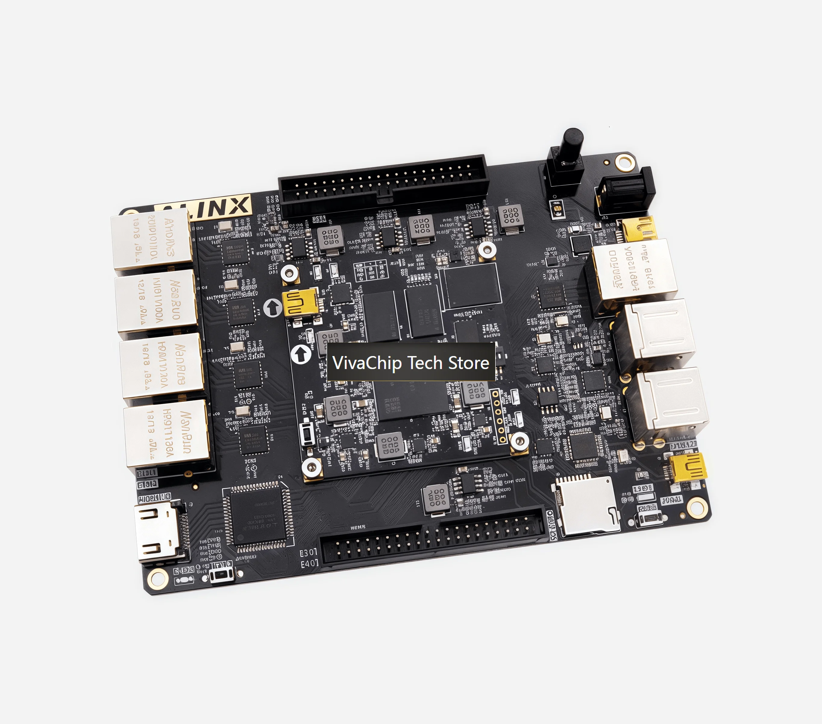 Плата разработки многопортовых FPGA VivaChip TechXILINX ZYNQ7020 7000 XC7Z020 AX7021B (art.: 3920da3ec2fa2) - 3920da3ec2fa2
